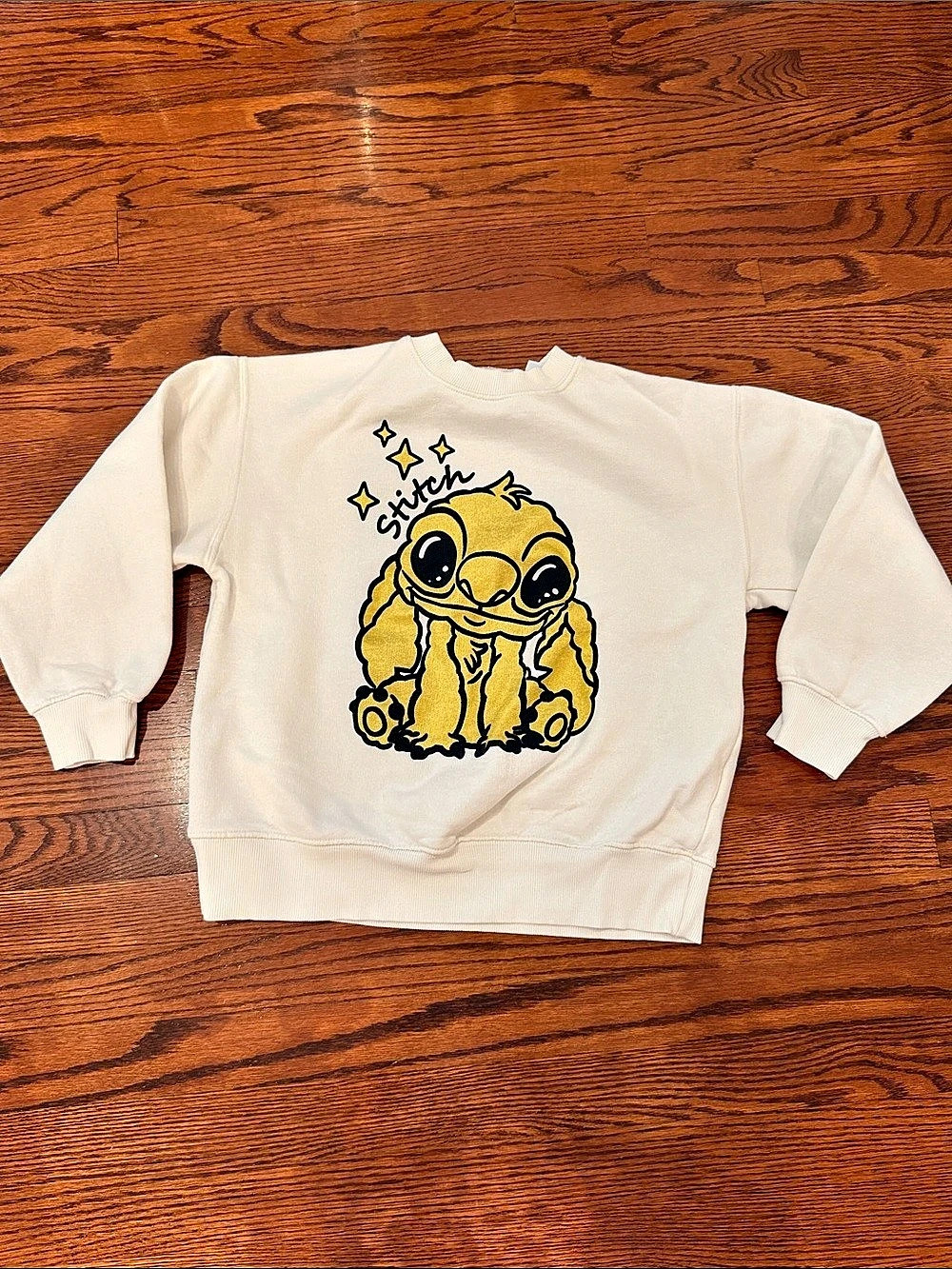 ZARA Girls Lilo & Stitch Disney Print Sweatshirt - Sz. 12/13